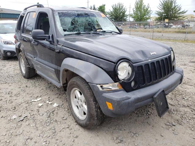 JEEP LIBERTY SP 2006 with VIN 1J4GL48K86W283802 - Photo from auction