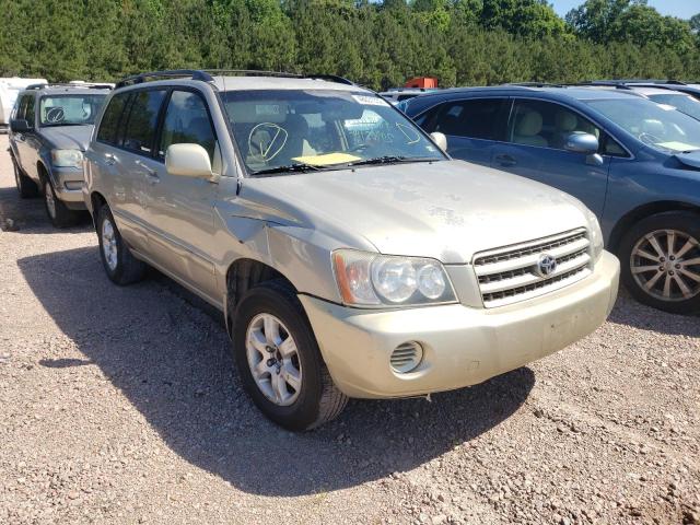 TOYOTA HIGHLANDER 2002 with VIN JTEGF21A320049076 - Photo from auction