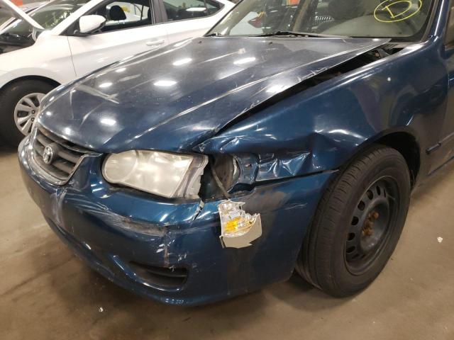 Photo 9 from auction – 2001 TOYOTA COROLLA CE with VIN 1NXBR12E51Z431694
