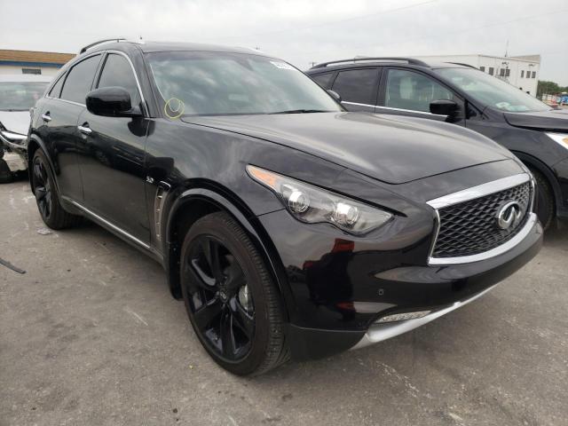 INFINITI FX50 2012 with VIN JN8BS1MWXCM180161 - Photo from auction