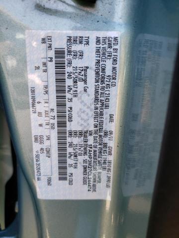 Photo 10 from auction – 2012 FORD FOCUS SEL with VIN 1FAHP3M27CL244474