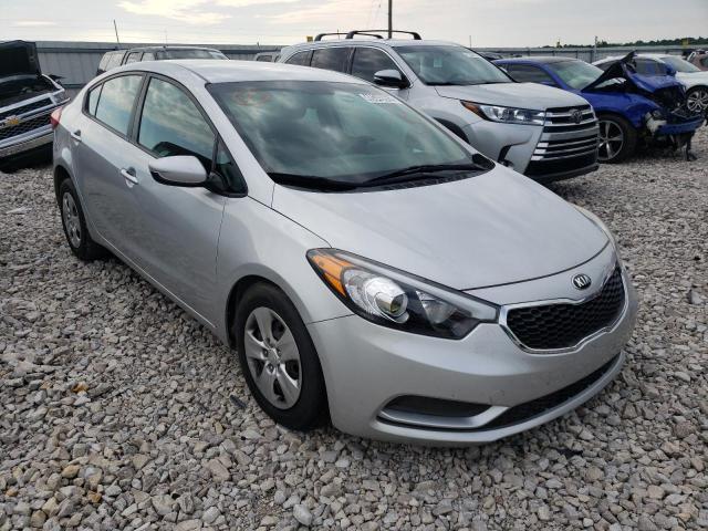 KIA FORTE LX 2016 with VIN KNAFK4A66G5615032 - Photo from auction