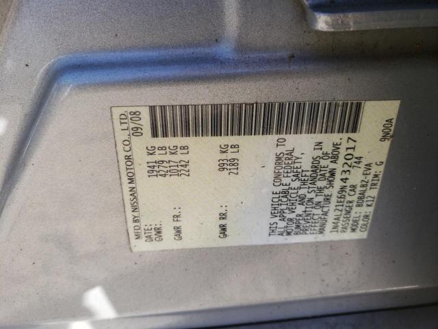 Photo 10 from auction – 2009 NISSAN ALTIMA 2.5 with VIN 1N4AL21E69N432017