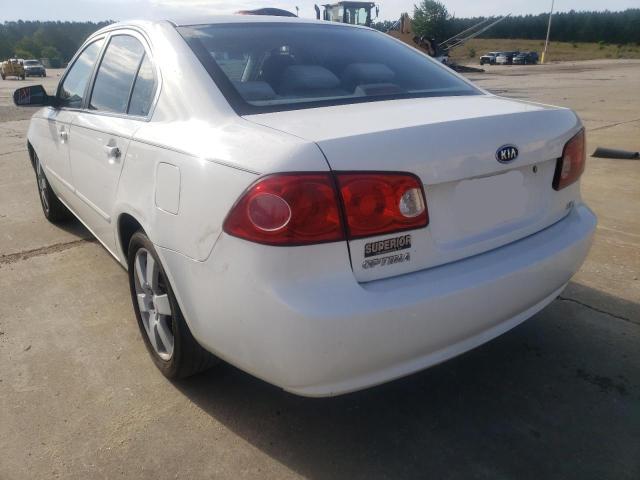 Photo 3 from auction – 2006 KIA OPTIMA EX with VIN KNAGE123465074933