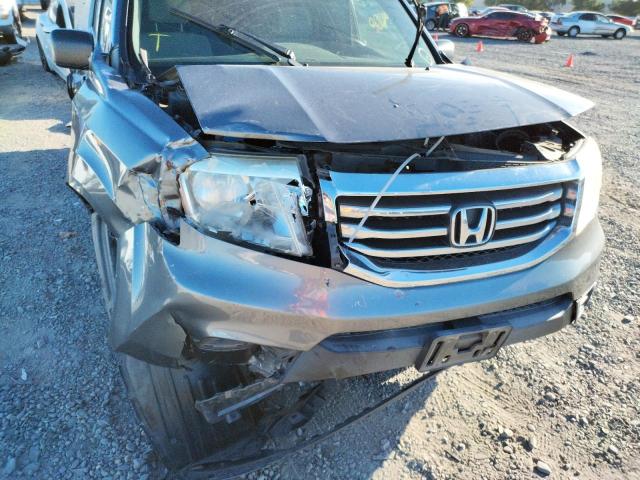 Photo 9 from auction – 2013 HONDA PILOT LX with VIN 5FNYF3H2XDB019235