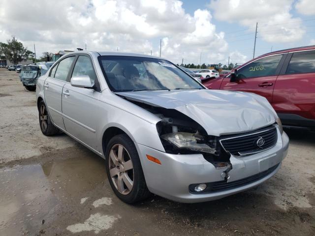 KIA OPTIMA LX 2008 with VIN KNAGE123985263760 - Photo from auction