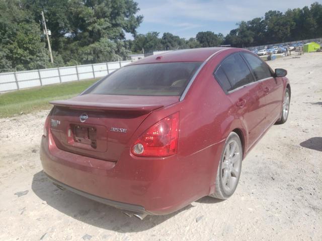 Photo 4 from auction – 2008 NISSAN MAXIMA SE with VIN 1N4BA41E18C832843