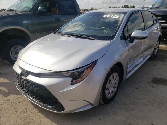 Photo 2 from auction – 2021 TOYOTA COROLLA L with VIN JTDDPMAE8MJ121048
