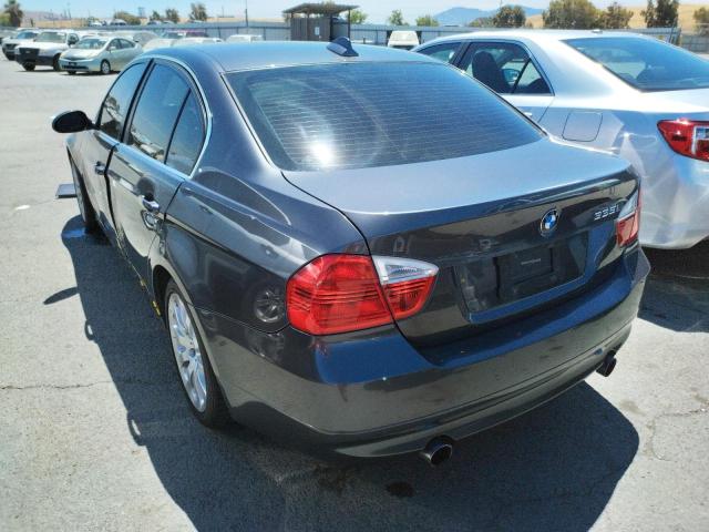 Photo 3 from auction – 2007 BMW 335 I with VIN WBAVB73587P100748