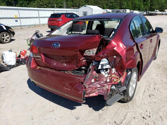 Photo 4 from auction – 2011 SUBARU LEGACY with VIN 4S3BMBC62B3260507