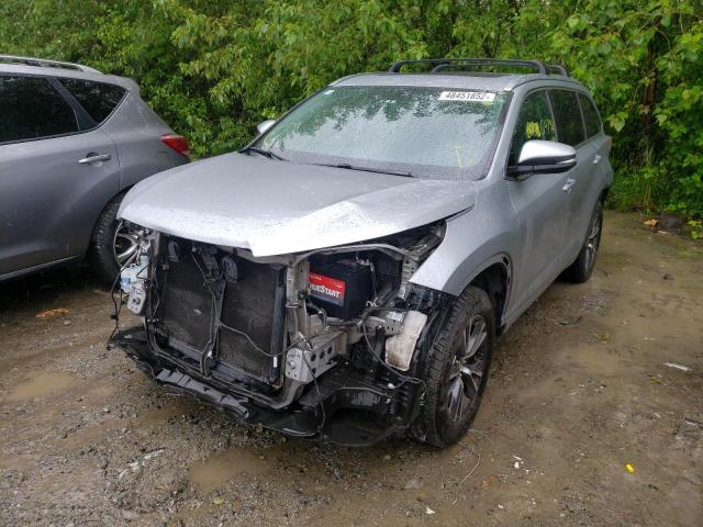 Photo 2 from auction – 2016 TOYOTA HIGHLANDER with VIN 5TDJKRFH2GS279703