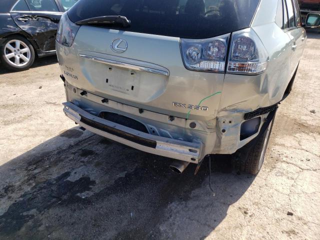 Photo 9 from auction – 2005 LEXUS RX 330 with VIN JTJGA31U650044877