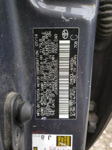 Photo 10 from auction – 2014 TOYOTA PRIUS with VIN JTDKN3DU7E0390305