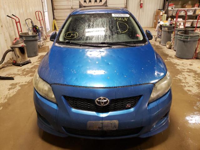 Photo 9 from auction – 2010 TOYOTA COROLLA BA with VIN 1NXBU4EE0AZ318280
