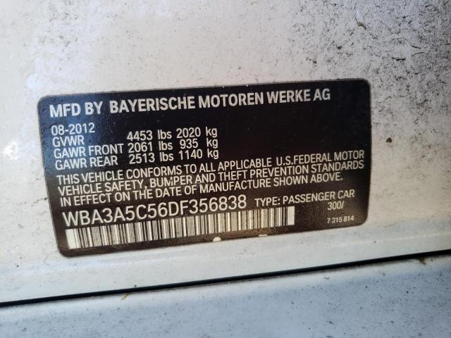 Photo 10 from auction – 2013 BMW 328 I with VIN WBA3A5C56DF356838