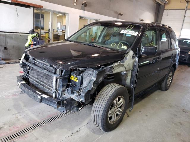 Photo 2 from auction – 2005 HONDA PILOT EX with VIN 5FNYF18455B059522