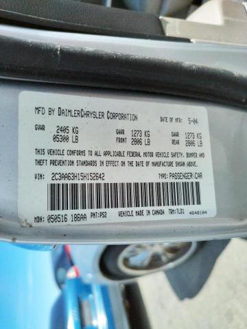 Photo 10 from auction – 2005 CHRYSLER 300C with VIN 2C3AA63H15H152642