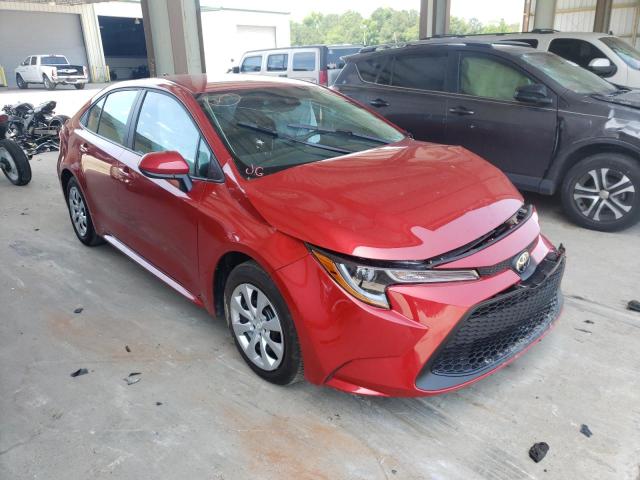 TOYOTA COROLLA LE 2021 with VIN 5YFEPMAE8MP222400 - Photo from auction