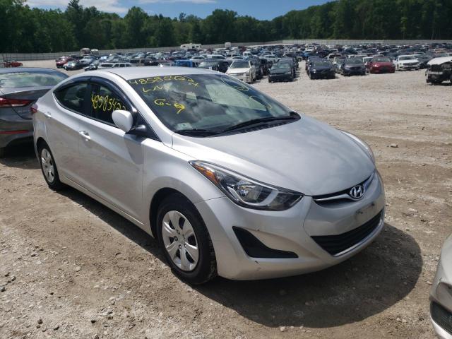Photo 1 from auction – 2016 HYUNDAI ELANTRA SE with VIN 5NPDH4AE1GH760320