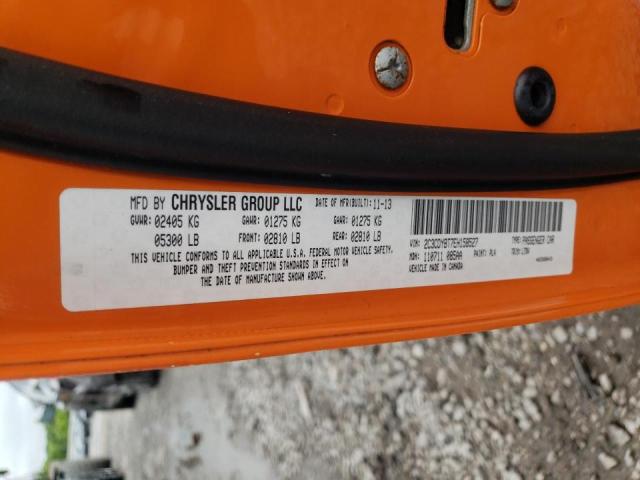 Photo 10 from auction – 2014 DODGE CHALNG  RT with VIN 2C3CDYBT7EH158527