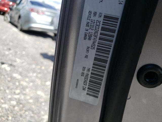 Photo 10 from auction – 2015 DODGE CHALLENGER with VIN 2C3CDZAG3FH744525