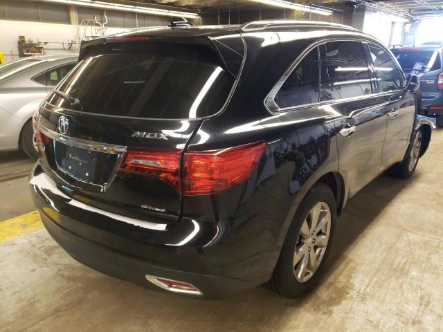 Photo 4 from auction – 2014 ACURA MDX ADVANC with VIN 5FRYD4H88EB002644