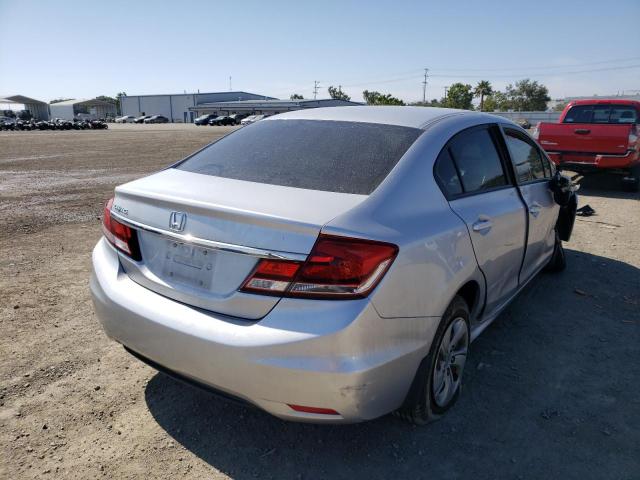 Photo 4 from auction – 2014 HONDA CIVIC LX with VIN 19XFB2F54EE229427