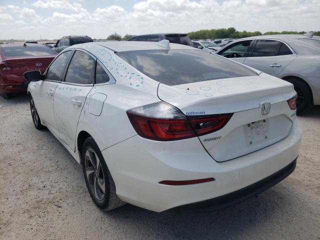 Photo 3 from auction – 2019 HONDA INSIGHT EX with VIN 19XZE4F54KE019244