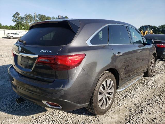 Photo 4 from auction – 2014 ACURA MDX TECHNO with VIN 5FRYD3H48EB014560