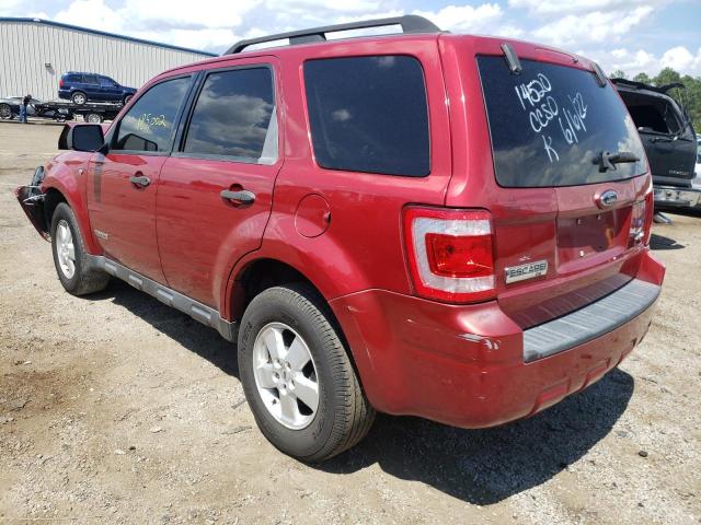 Photo 3 from auction – 2008 FORD ESCAPE XLT with VIN 1FMCU93198KD31438