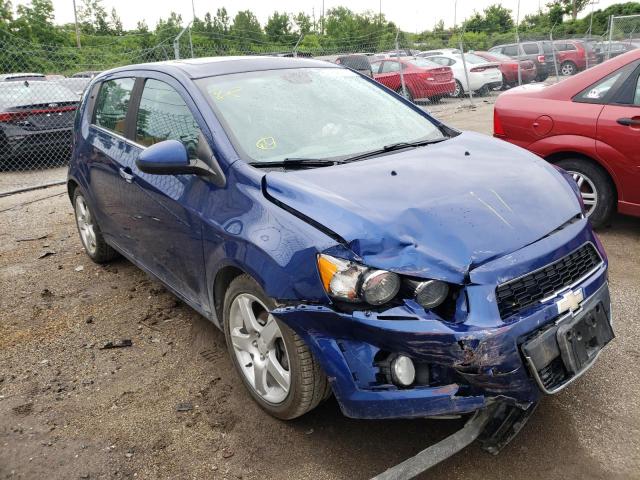 CHEVROLET SONIC LTZ 2012 with VIN 1G1JF6SB3C4224101 - Photo from auction