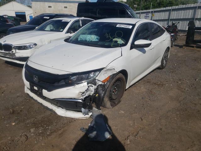 Photo 2 from auction – 2020 HONDA CIVIC LX with VIN 19XFC2F69LE215753