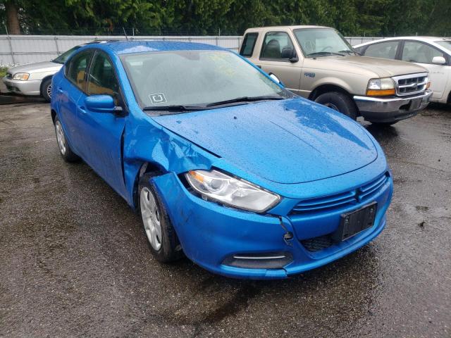 DODGE DART SE 2015 with VIN 1C3CDFAA1FD363389 - Photo from auction