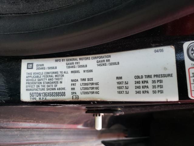 Photo 10 from auction – 2006 HUMMER H3 with VIN 5GTDN136X68288508