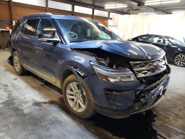 FORD EXPLORER X 2018 with VIN 1FM5K8D85JGA77983 - Photo from auction