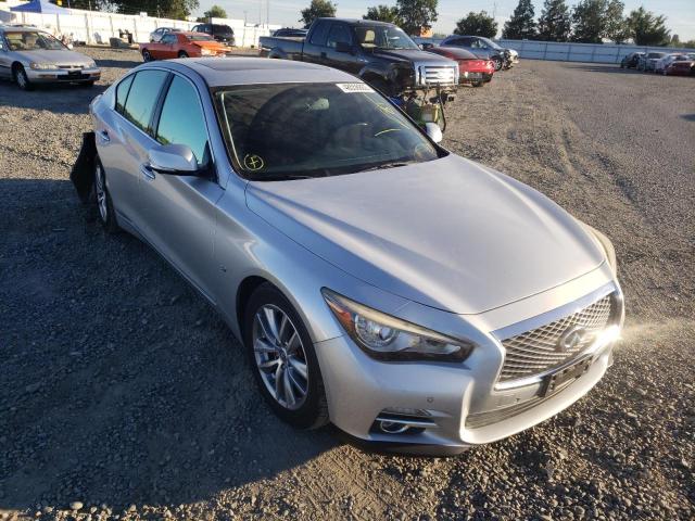 Photo 1 from auction – 2014 INFINITI Q50 BASE with VIN JN1BV7APXEM689899