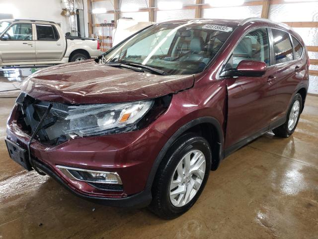 Photo 2 from auction – 2016 HONDA CR-V EXL with VIN 5J6RM4H71GL002279