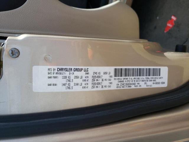 Photo 10 from auction – 2014 CHRYSLER TOWN & COU with VIN 2C4RC1BG0ER443468