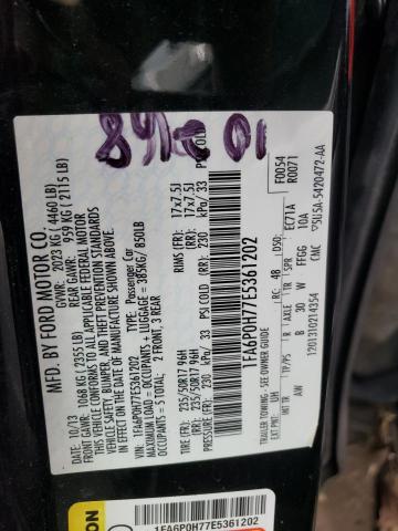 Photo 10 from auction – 2014 FORD FUSION SE with VIN 1FA6P0H77E5361202