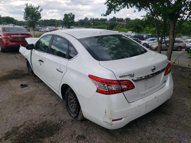Photo 3 from auction – 2014 NISSAN SENTRA S with VIN 3N1AB7AP9EY307136