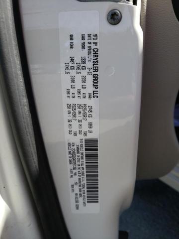 Photo 10 from auction – 2012 DODGE GRAND CARA with VIN 2C4RDGDG4CR271391