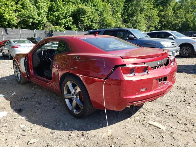 Photo 3 from auction – 2013 CHEVROLET CAMARO LT with VIN 2G1FB1E3XD9113889