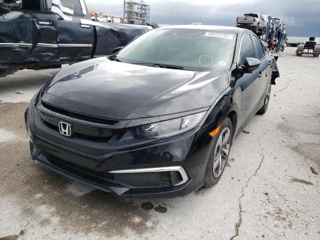 Photo 2 from auction – 2020 HONDA CIVIC LX with VIN 19XFC2F69LE016069