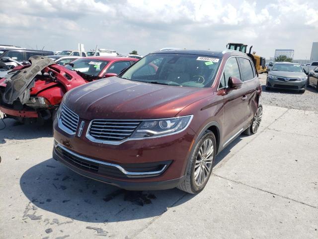 Photo 2 from auction – 2016 LINCOLN MKX RESERV with VIN 2LMTJ6LR2GBL84024