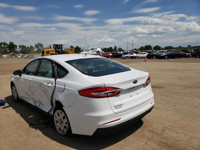 Photo 3 from auction – 2020 FORD FUSION S with VIN 3FA6P0G78LR266918