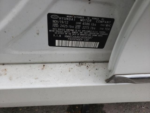 Photo 10 from auction – 2012 HYUNDAI SONATA HYB with VIN KMHEC4A46CA056587