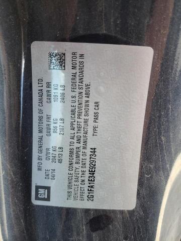 Photo 10 from auction – 2014 CHEVROLET CAMARO LS with VIN 2G1FA1E34E9297344