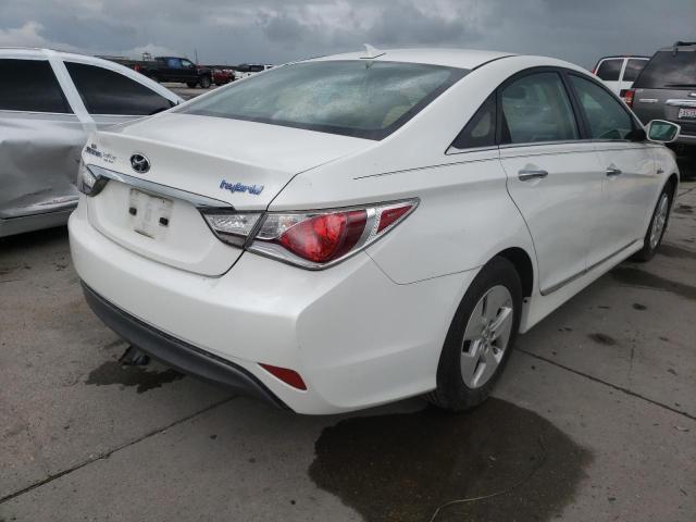 Photo 4 from auction – 2012 HYUNDAI SONATA HYB with VIN KMHEC4A46CA056587