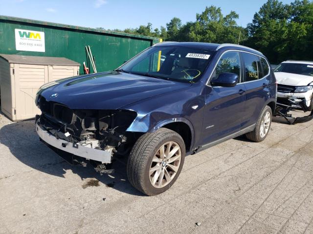 Photo 2 from auction – 2012 BMW X3 XDRIVE2 with VIN 5UXWX5C59CL725320
