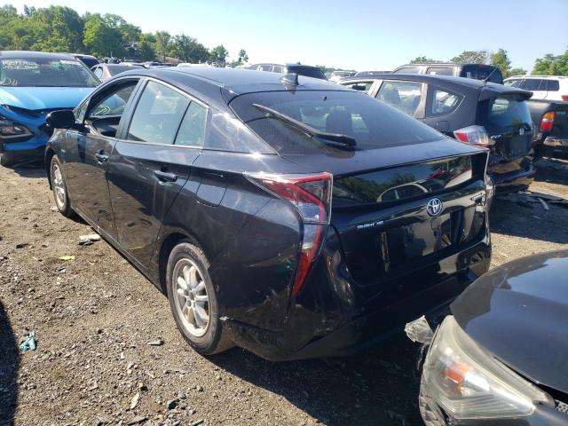 Photo 3 from auction – 2017 TOYOTA PRIUS with VIN JTDKBRFU0H3042731